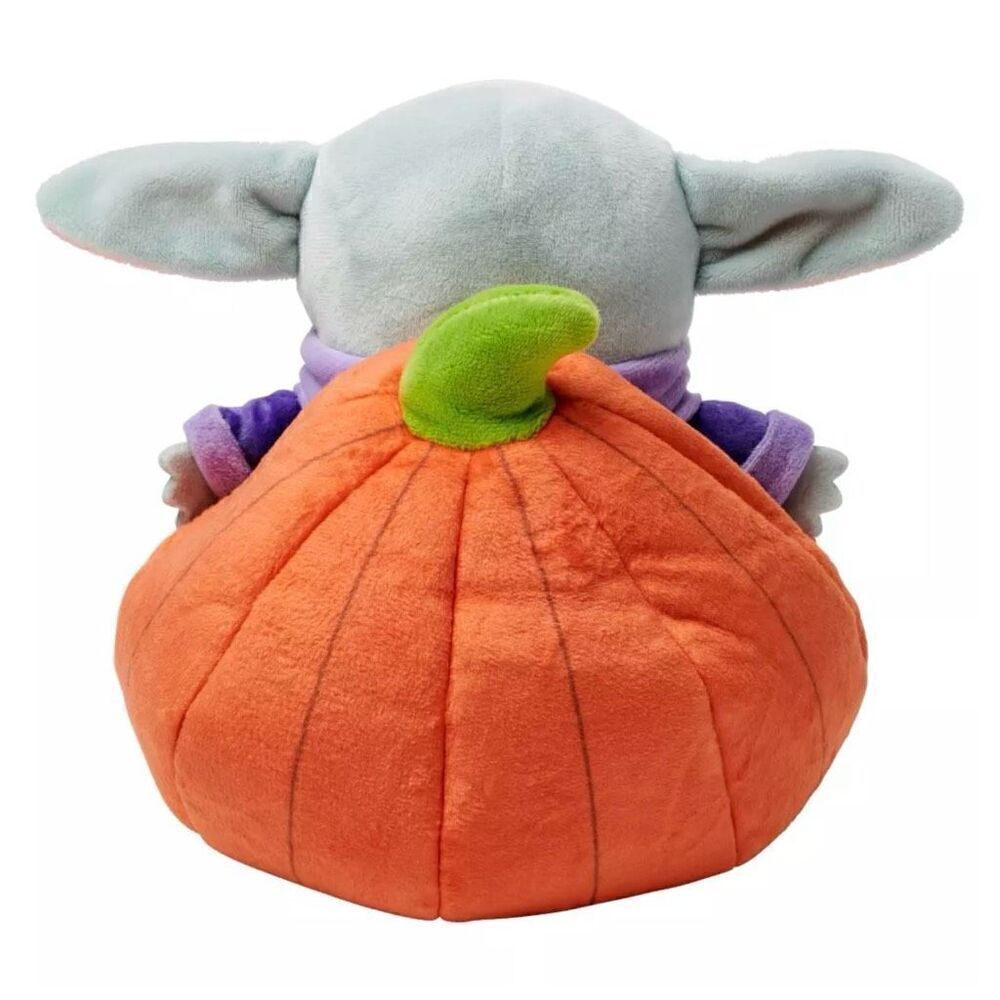 Baby Yoda Grogu Plush Pumpkin Shell Star Wars Small 8'' Disney NWT SEALED - Picture 2 of 7